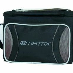 Matrix Lenkertasche 6 Liter Schwarz Grau
