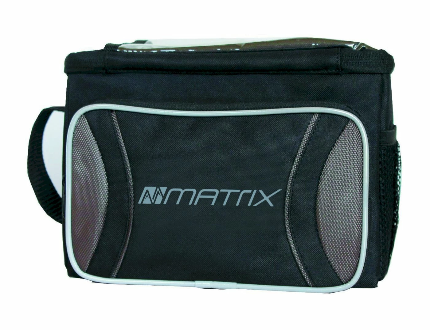 Matrix Lenkertasche 6 Liter Schwarz Grau 1 Matrix Lenkertasche 6 Liter Schwarz Grau