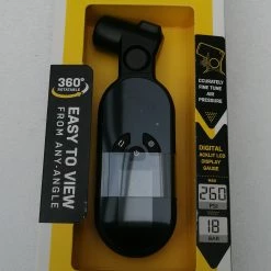 Topeak Smartgauge D2X Digitaler Druckluftprüfer Schwarz 18Bar 260Psi