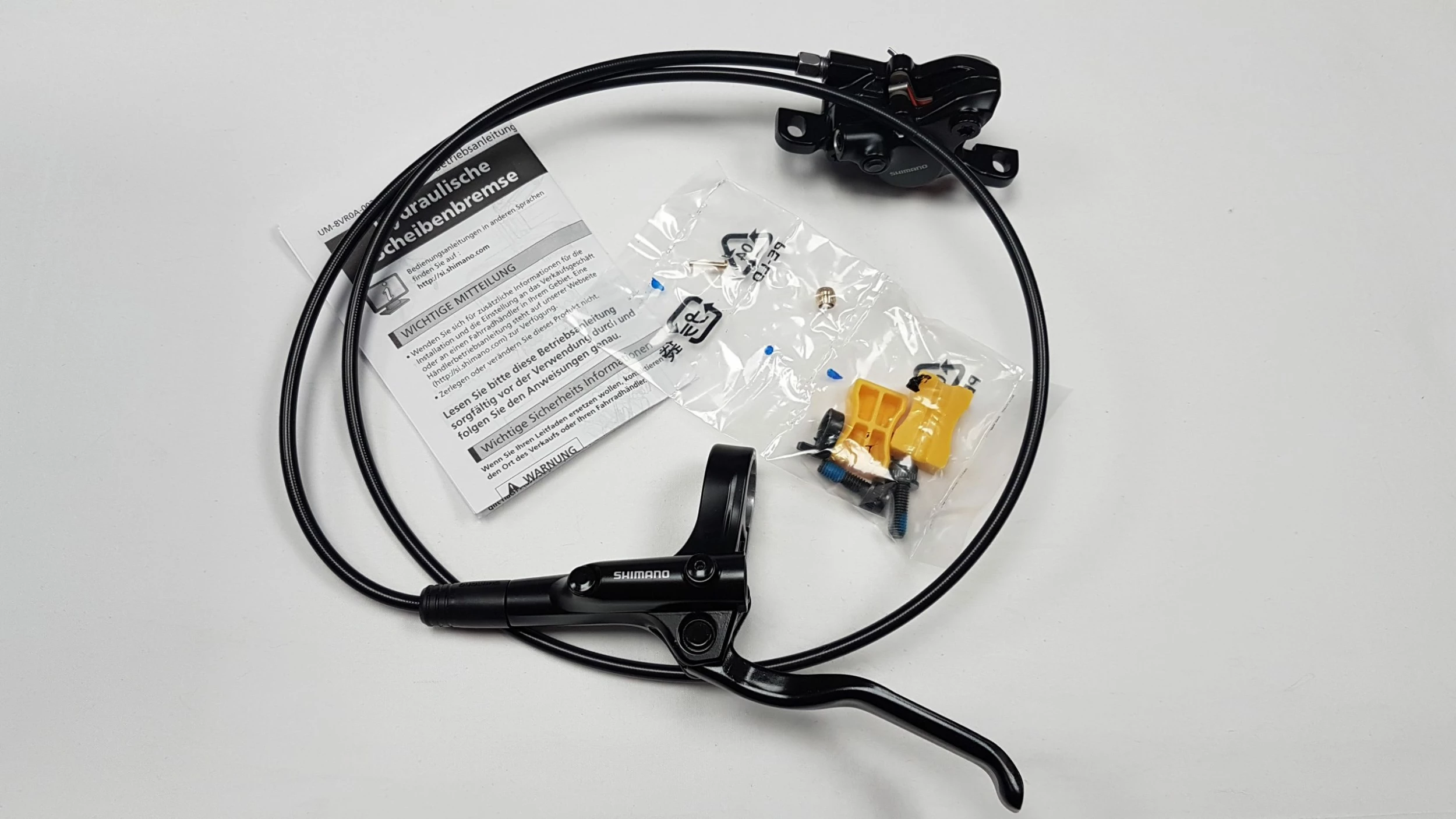 Shimano Hydraulische Scheibenbremse Vorne EMT200KLFPRA100 1 Shimano Hydraulische Scheibenbremse Vorne EMT200KLFPRA100