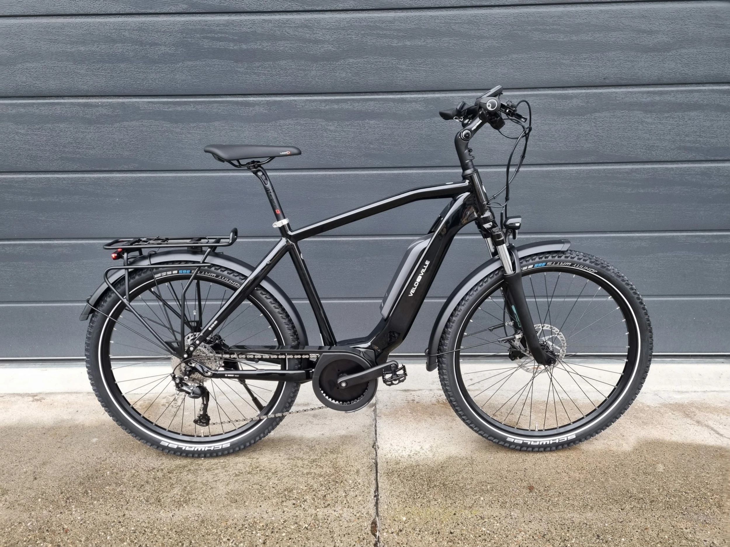 Vélo De Ville Velo De Ville SEB800 27,5" HE 9 Gang Deep Black Glanz 500 WH 55 Cm 1 Vélo De Ville Velo De Ville SEB800 27,5" HE 9 Gang Deep Black Glanz 500 WH 55 Cm