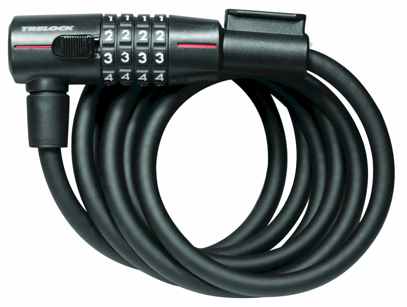 Trelock Spiralkabelschloss SK 312 Code Zahlenschloss 1 Trelock Spiralkabelschloss SK 312 Code Zahlenschloss