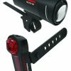 Trelock LS 600 I-Go Vector/740 LED Akkuleuchten Set 60 LUX A