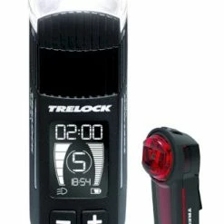 Trelock LS760/740 LED Akkuleuchten Set 100 LUX Neu