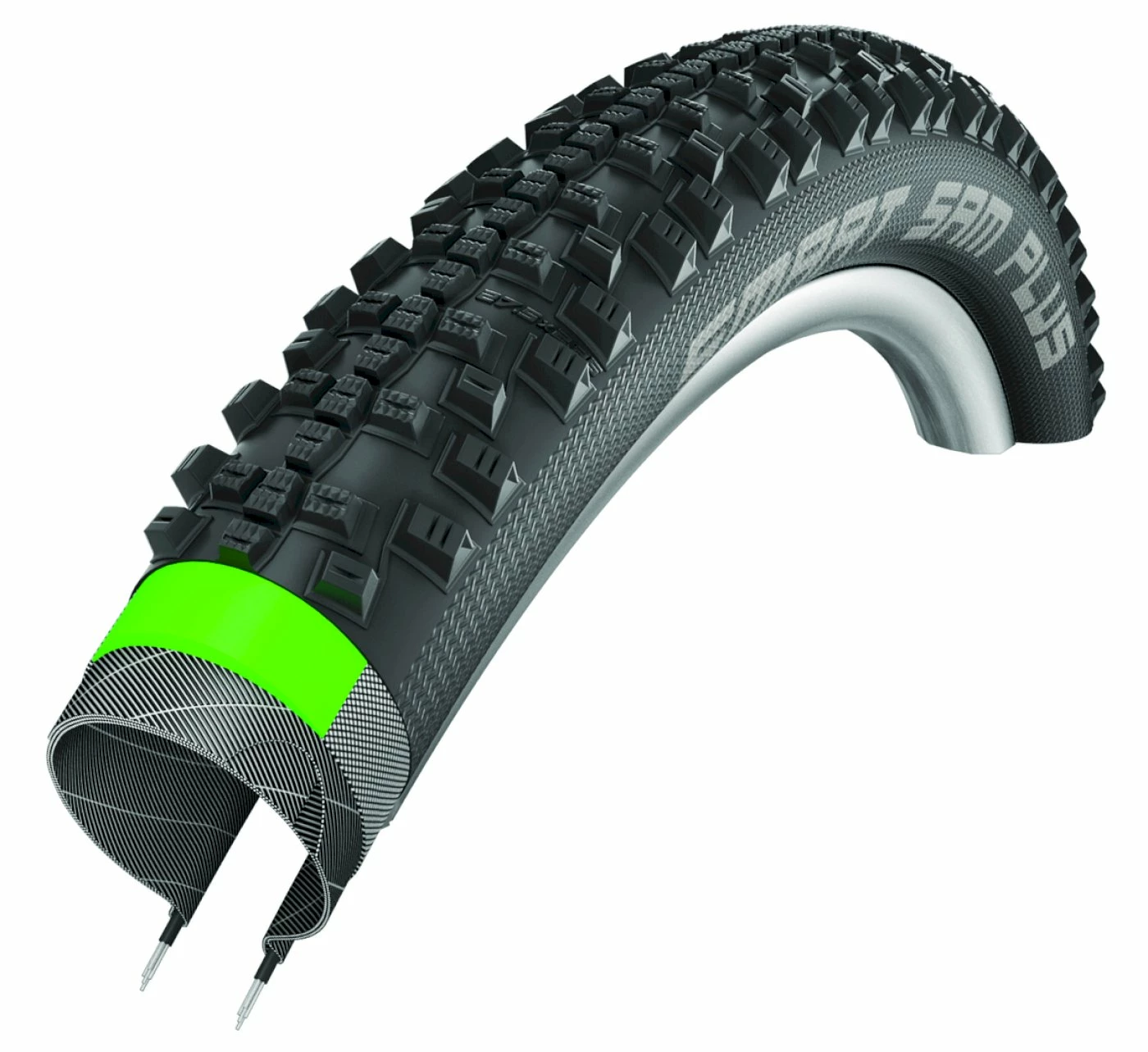 Schwalbe Fahrradreifen Smart Sam Plus HS 476 54-559 26x2,1 1 Schwalbe Fahrradreifen Smart Sam Plus HS 476 54-559 26x2,1