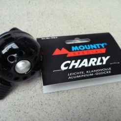 Mounty Special Glocke Charly Schwarz Fahrrad Klingel Fahrradklingel
