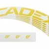 CADEX 42 Disc Felgendecals Gold, 4 Stck. Felgendekor
