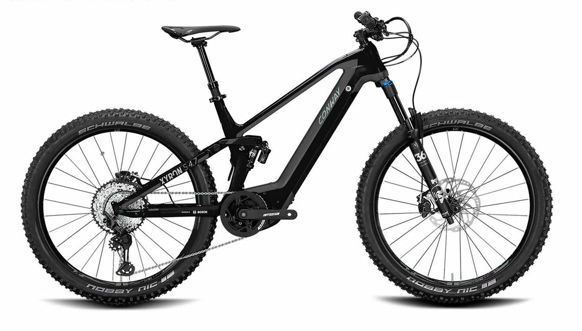 CONWAY XYRON S 4.9 Gr. M Schwarz E-Fully 1 CONWAY XYRON S 4.9 Gr. M Schwarz E-Fully