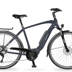 Vélo De Ville Velo De Ville AEB400 28" Diamant Intra+ Herren Stone Basalt 500 WH 55cm