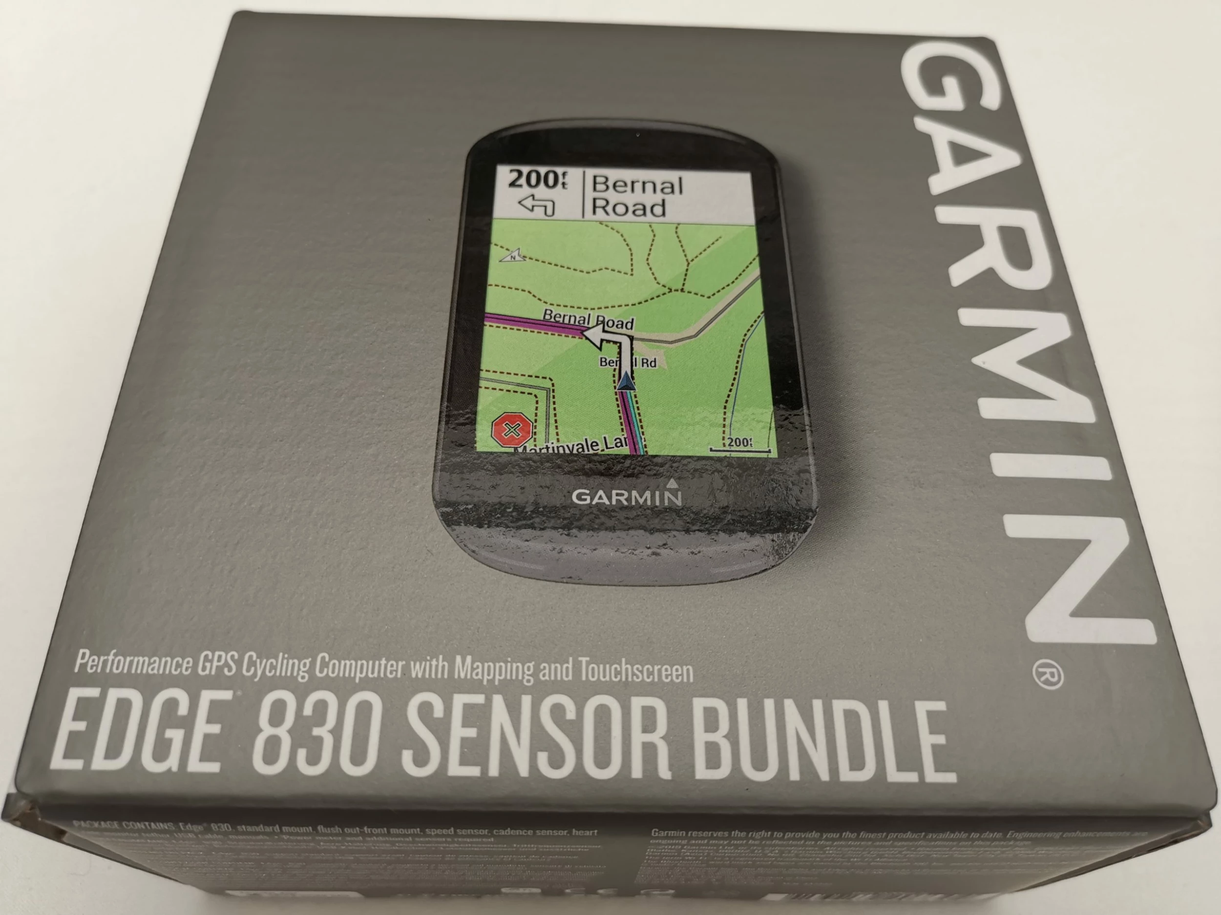 Garmin Edge 830 Sensor Bundle GPS-Fahrradcomputer-Navigation 1 Garmin Edge 830 Sensor Bundle GPS-Fahrradcomputer-Navigation