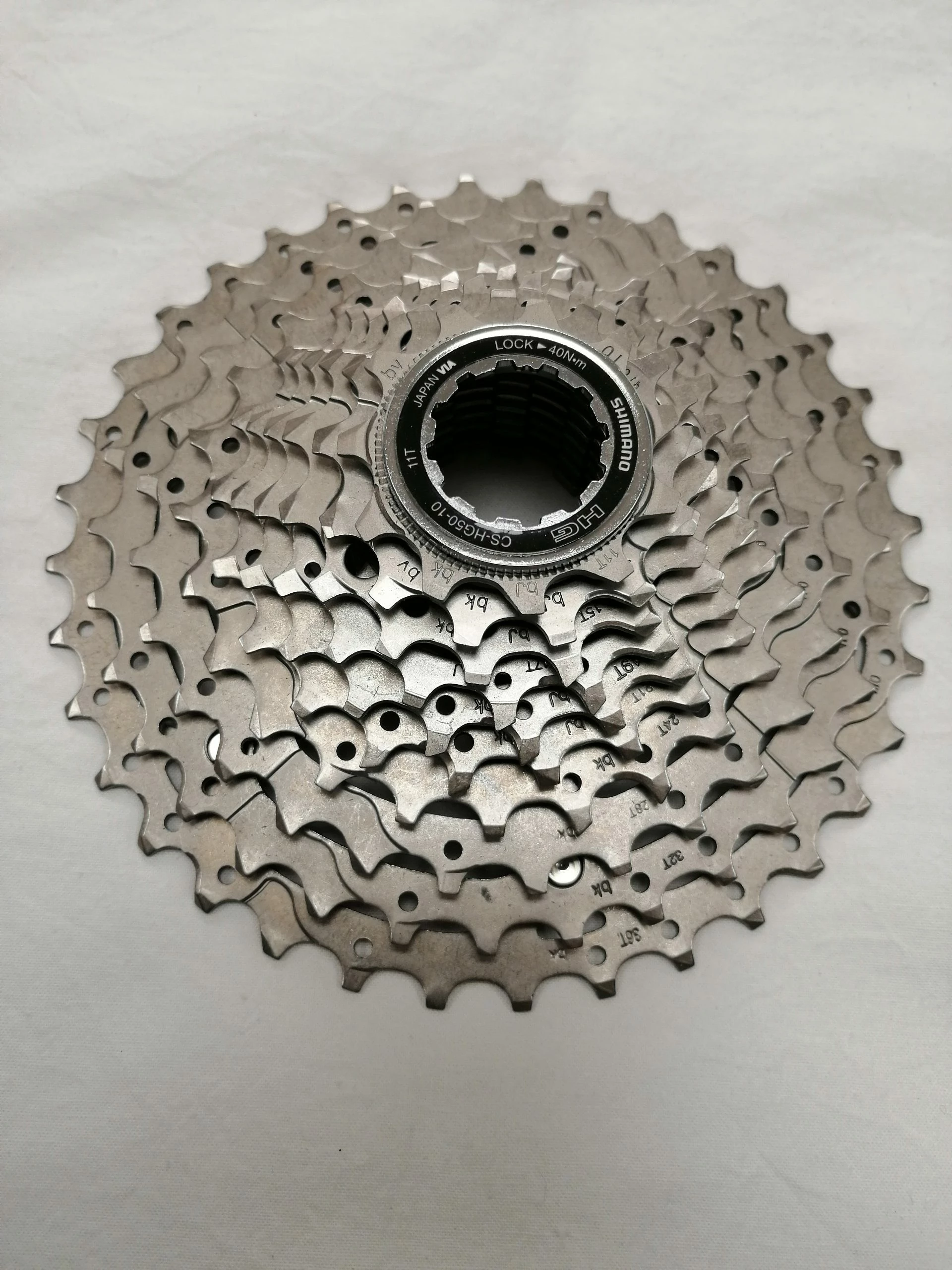 Shimano Kassette 10-fach CSHG50 11-36Zähne Lose 1 Shimano Kassette 10-fach CSHG50 11-36Zähne Lose