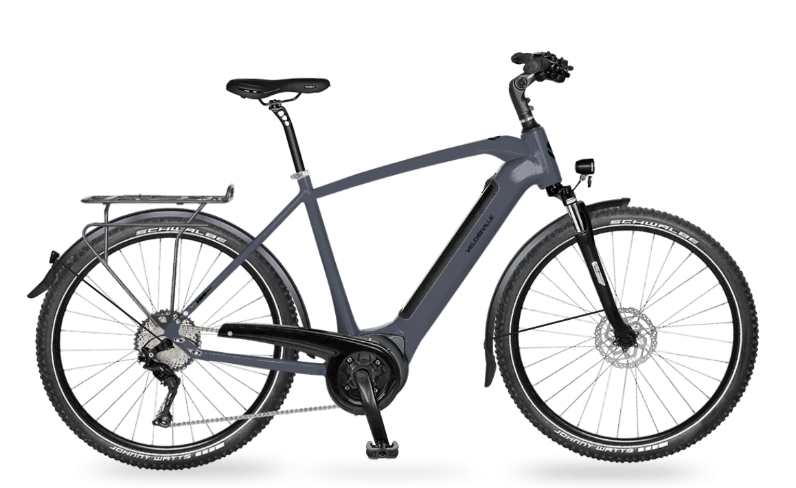 Vélo De Ville Velo De Ville SEB990 SUV Smart Herren 12Gang 500Wh 50 Cm Stone Basalt 1 Vélo De Ville Velo De Ville SEB990 SUV Smart Herren 12Gang 500Wh 50 Cm Stone Basalt