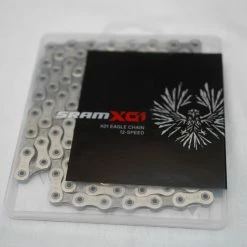 Sram X01 Eagle Kette 12-fach Hollow Pin Silber 126 Glieder