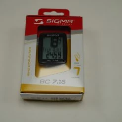 SIGMA Fahrradcomputer BC 7.16 Schwarz 07160 Kabel Auslauf