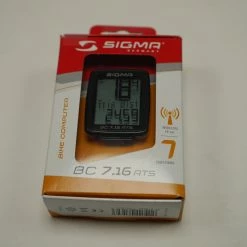 SIGMA Fahrradcomputer BC 7.16 ATS Schwarz 07162 Kabellos Auslauf