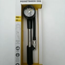 Topeak Pocket Shock DXG Dämpferpumpe Mit Manometer