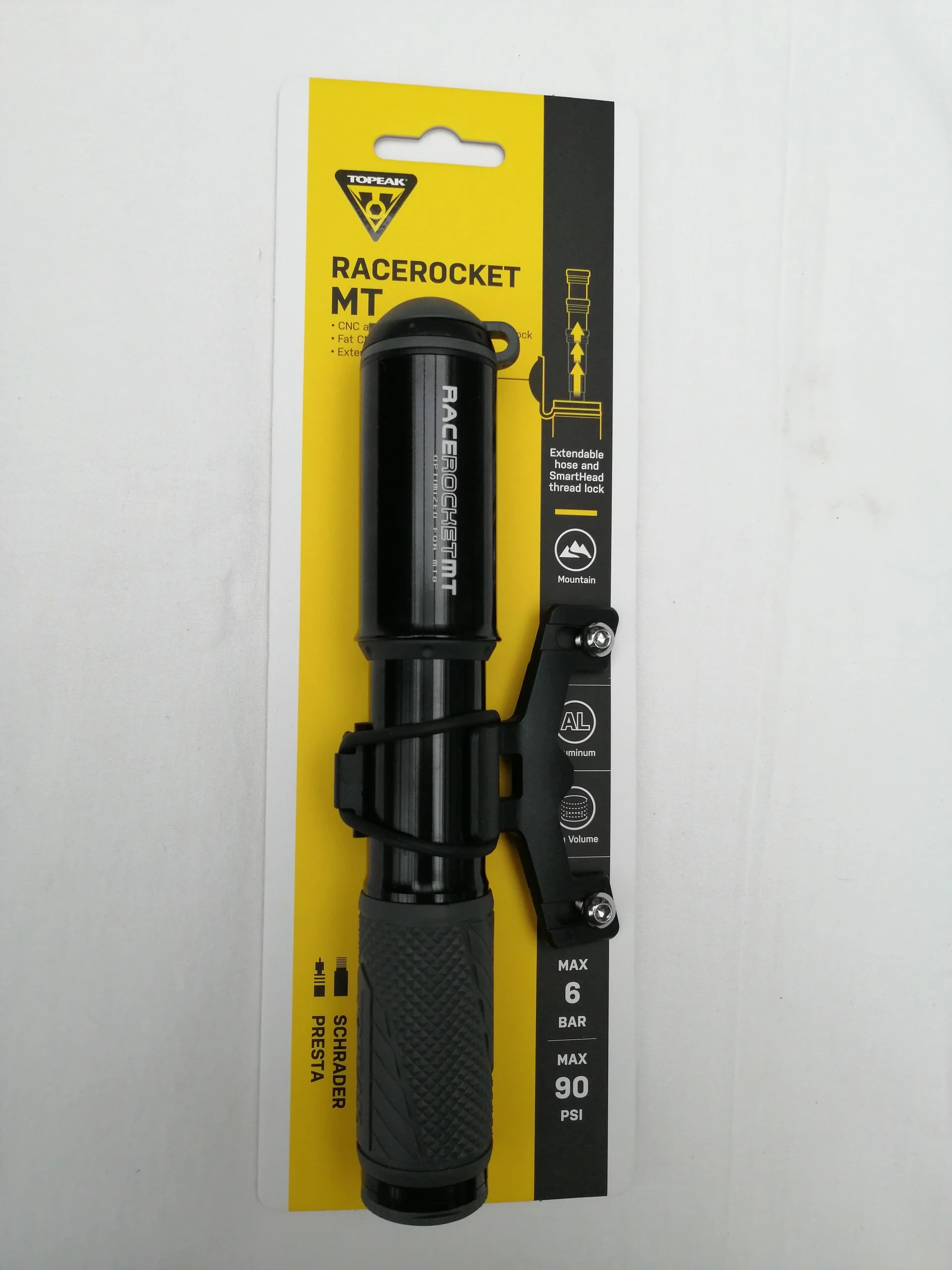TOPEAK Race Rocket MT Minipumpe All Black 1 TOPEAK Race Rocket MT Minipumpe All Black