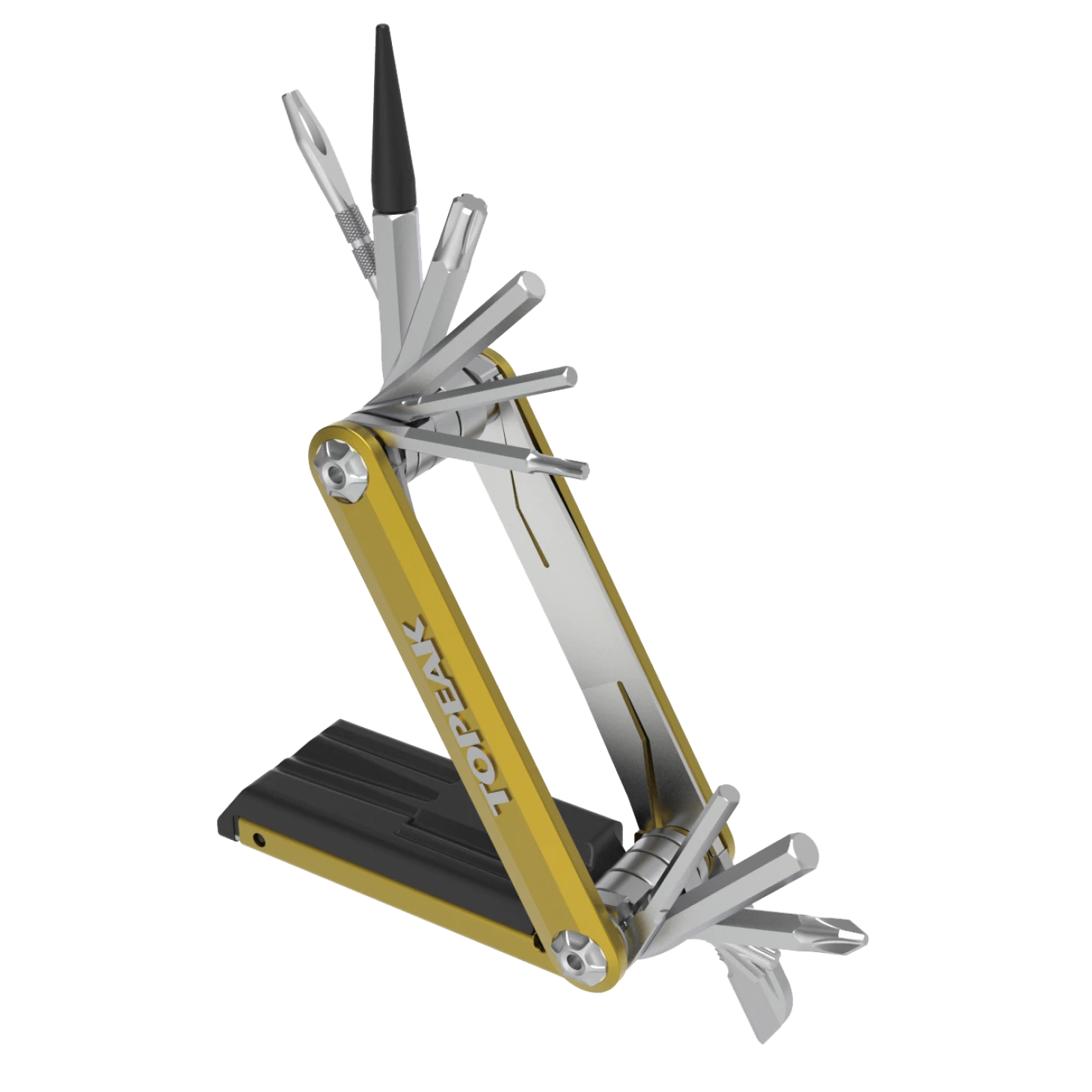 Topeak Multifunktionswerkzeug Tubi 18 Gold 1 Topeak Multifunktionswerkzeug Tubi 18 Gold