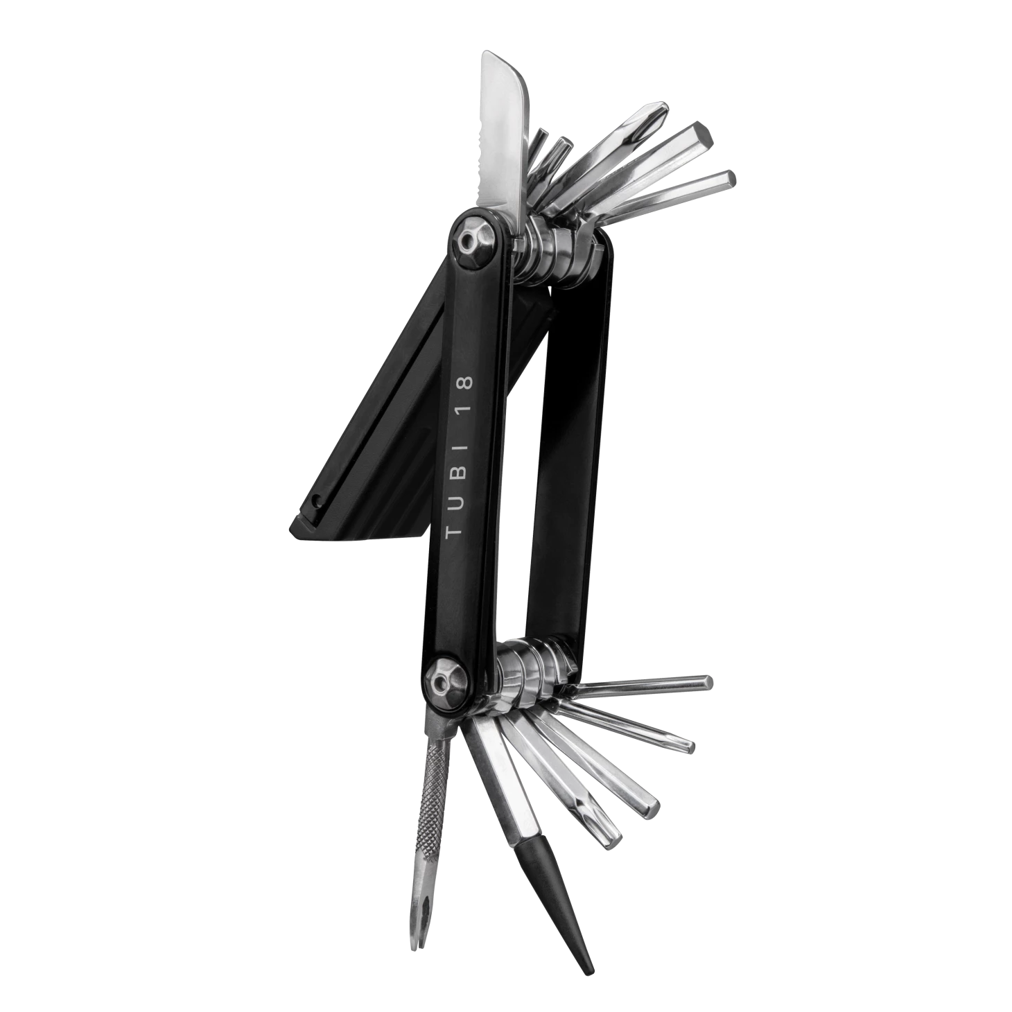 Topeak Multifunktionswerkzeug Tubi 18 Schwarz A 1 Topeak Multifunktionswerkzeug Tubi 18 Schwarz A